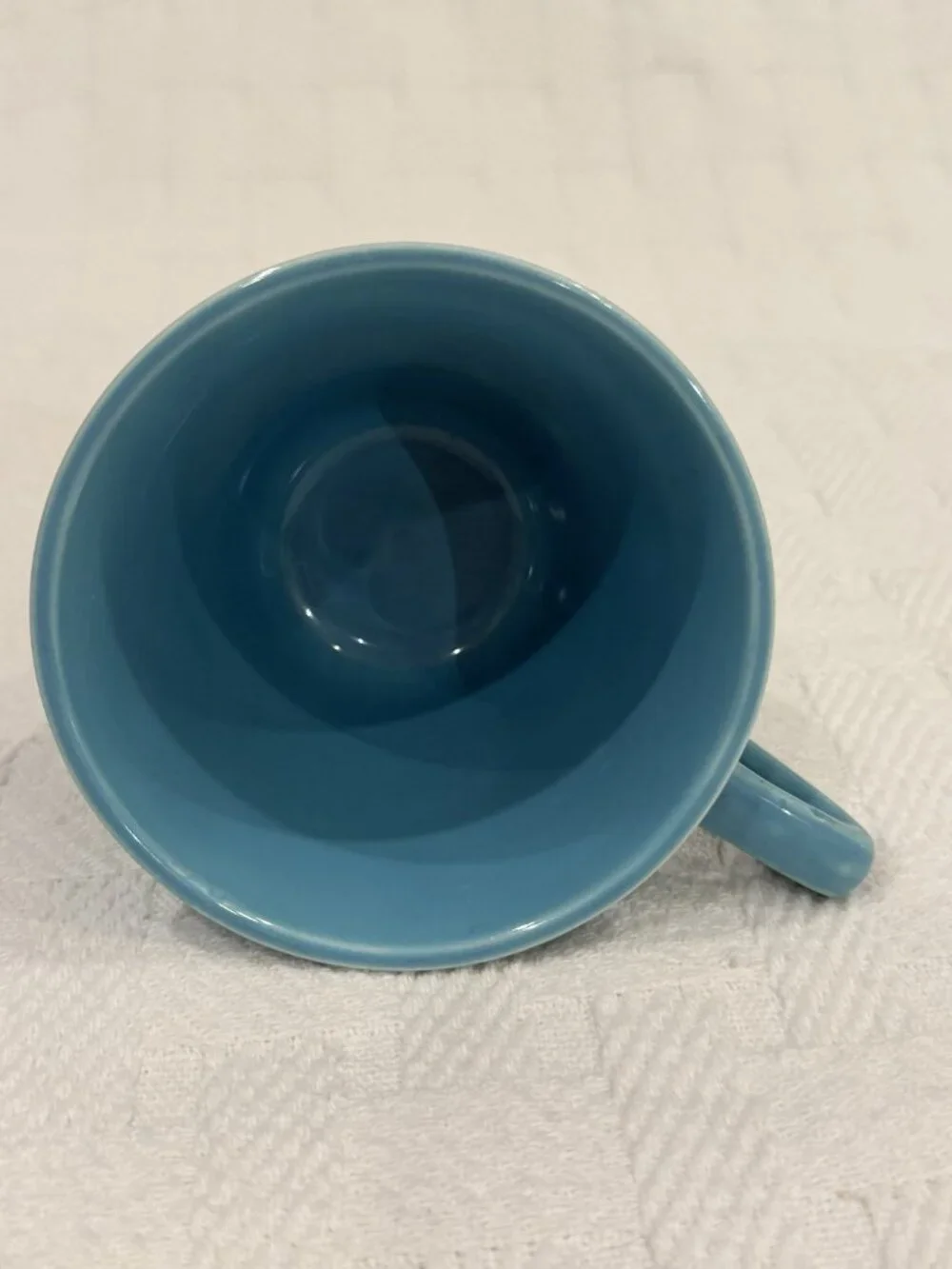 Vintage Original Fiesta Turquoise Ring Handle Teacup – Homer Laughlin